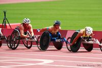 Merle Menje fährt im Rennrollstuhl über 400m, 800m, 1500m und 5000m in Tokio 2020