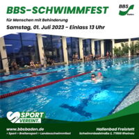 Flyer BBS-Schwimmfest