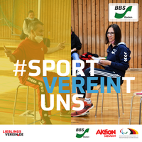 BBS-Flyer zur Kampagne SportVEREINtuns