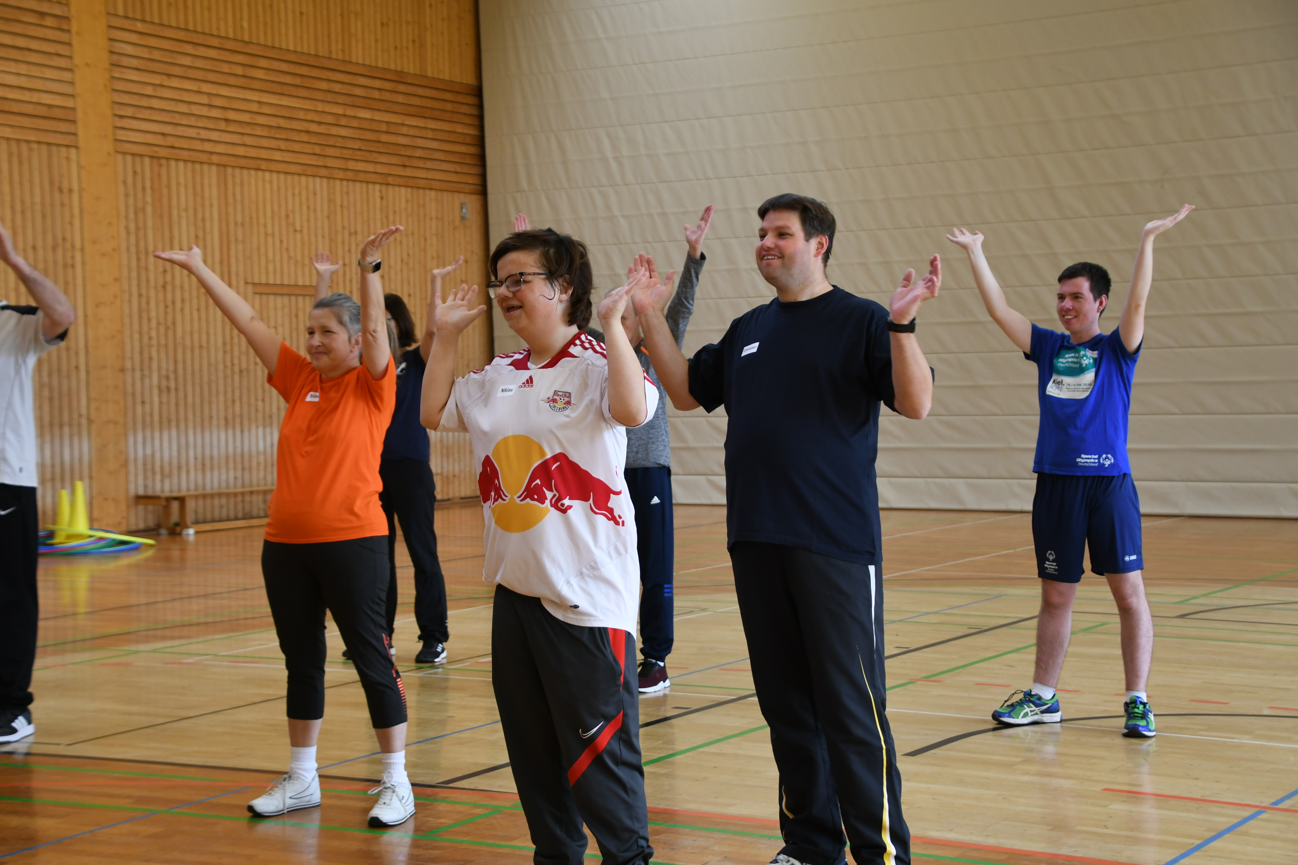 Co-Trainer lernen Übungen und Spiele